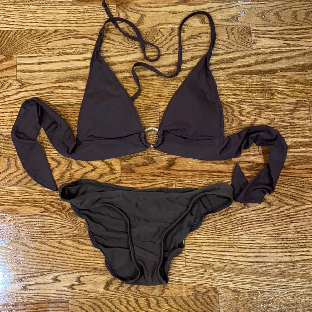 Dark brown bikini by Xhilaration